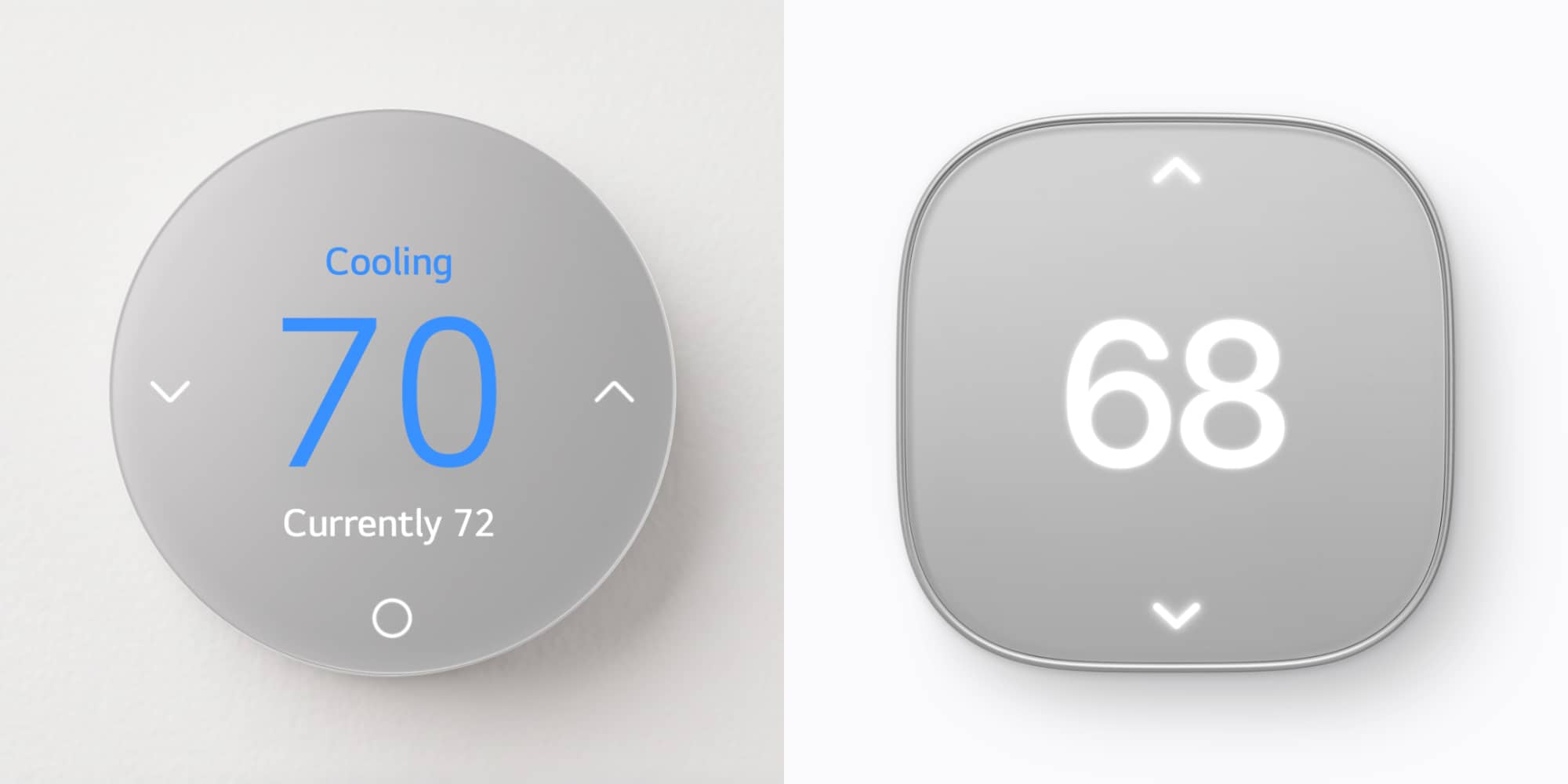 Apple Home Collection LG and Schneider Thermostats
