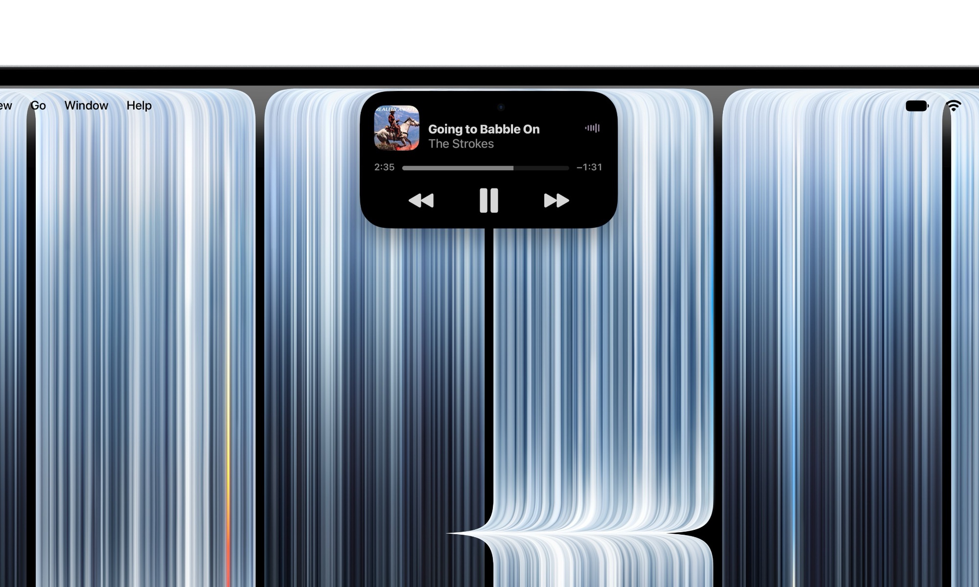 Apple MacBook Pro with PROLED XDR Display Dynamic Island Apple Music 261028