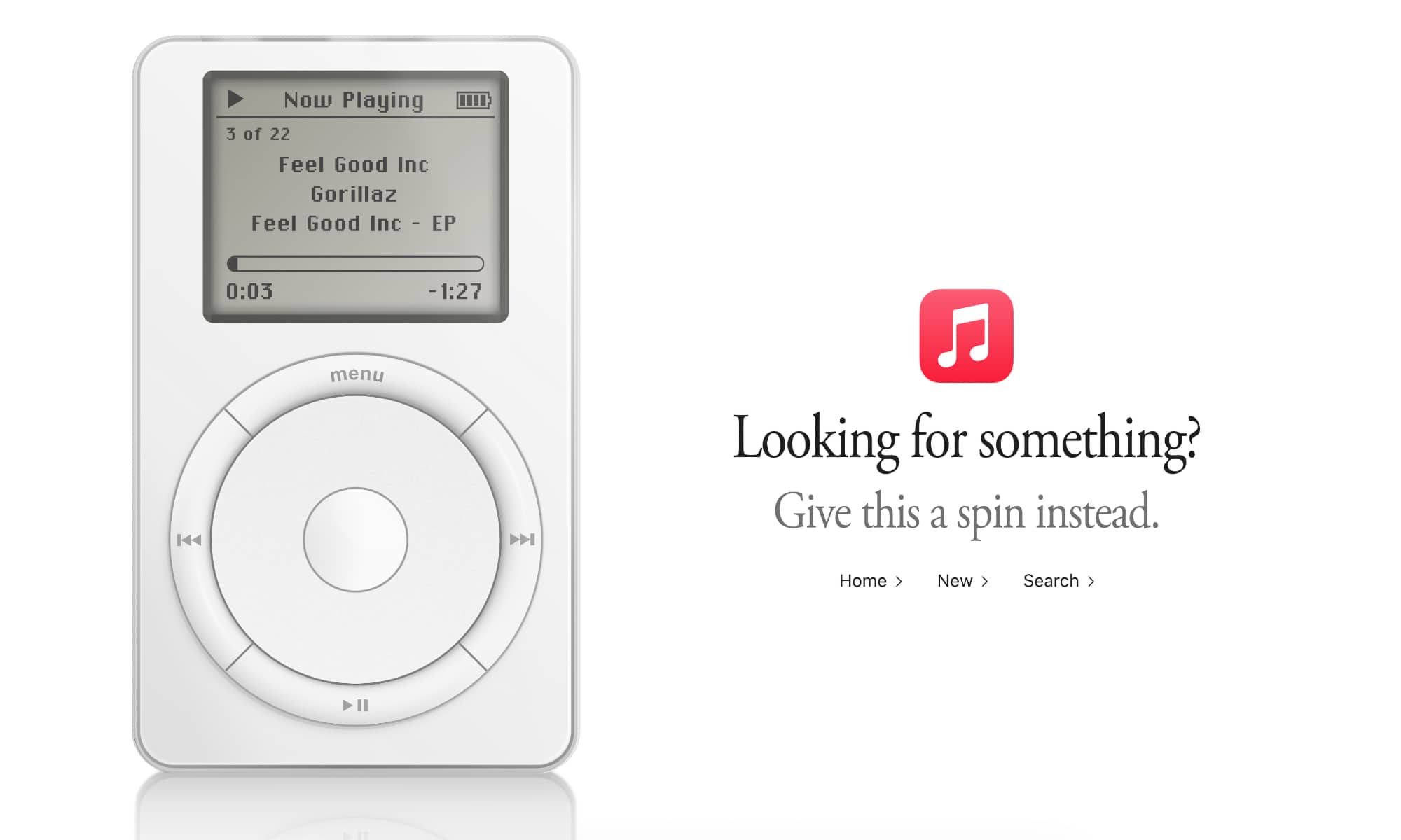 Apple Music iPod Easter Egg