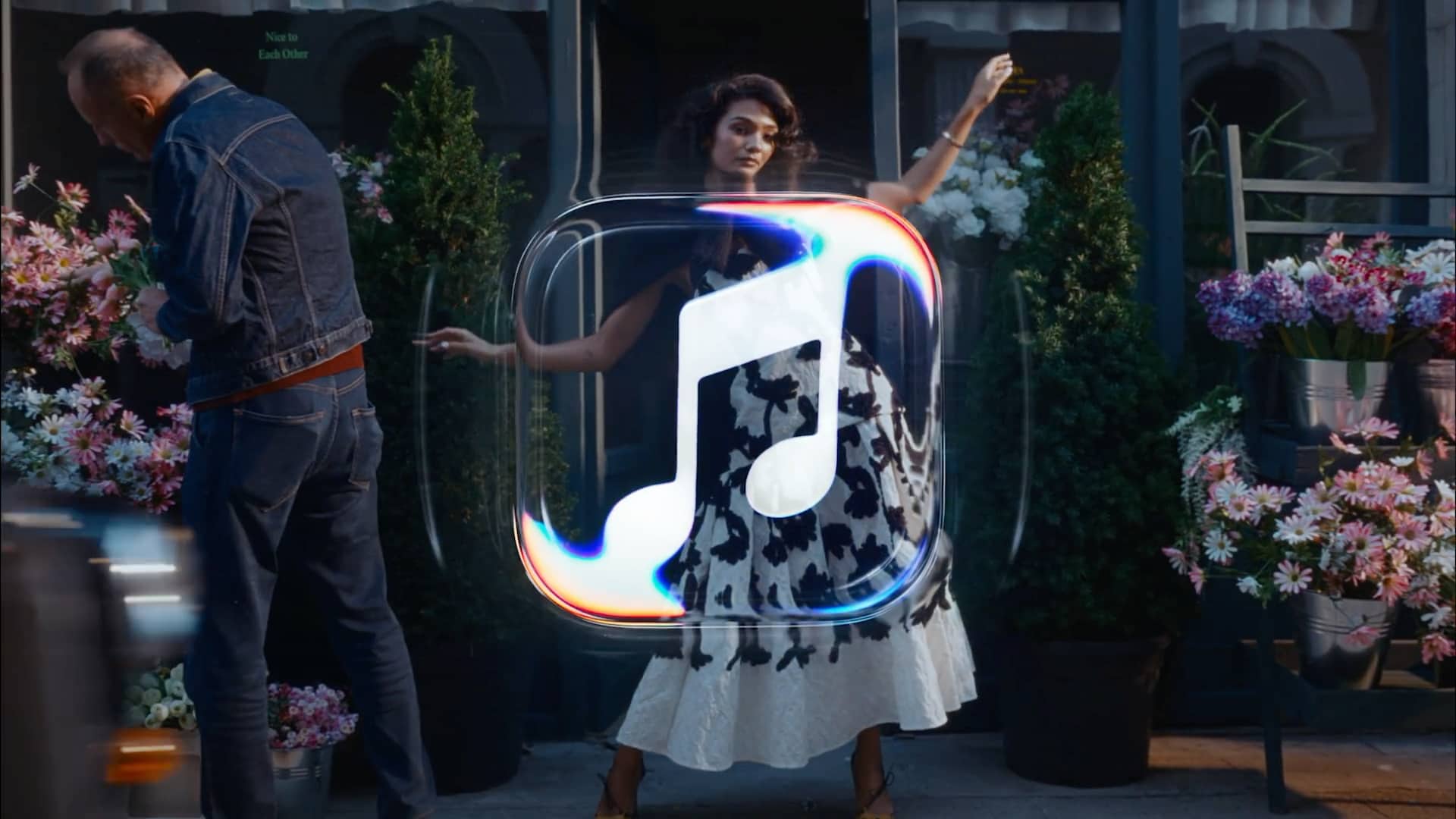 Apple Music logo rebrand liquid