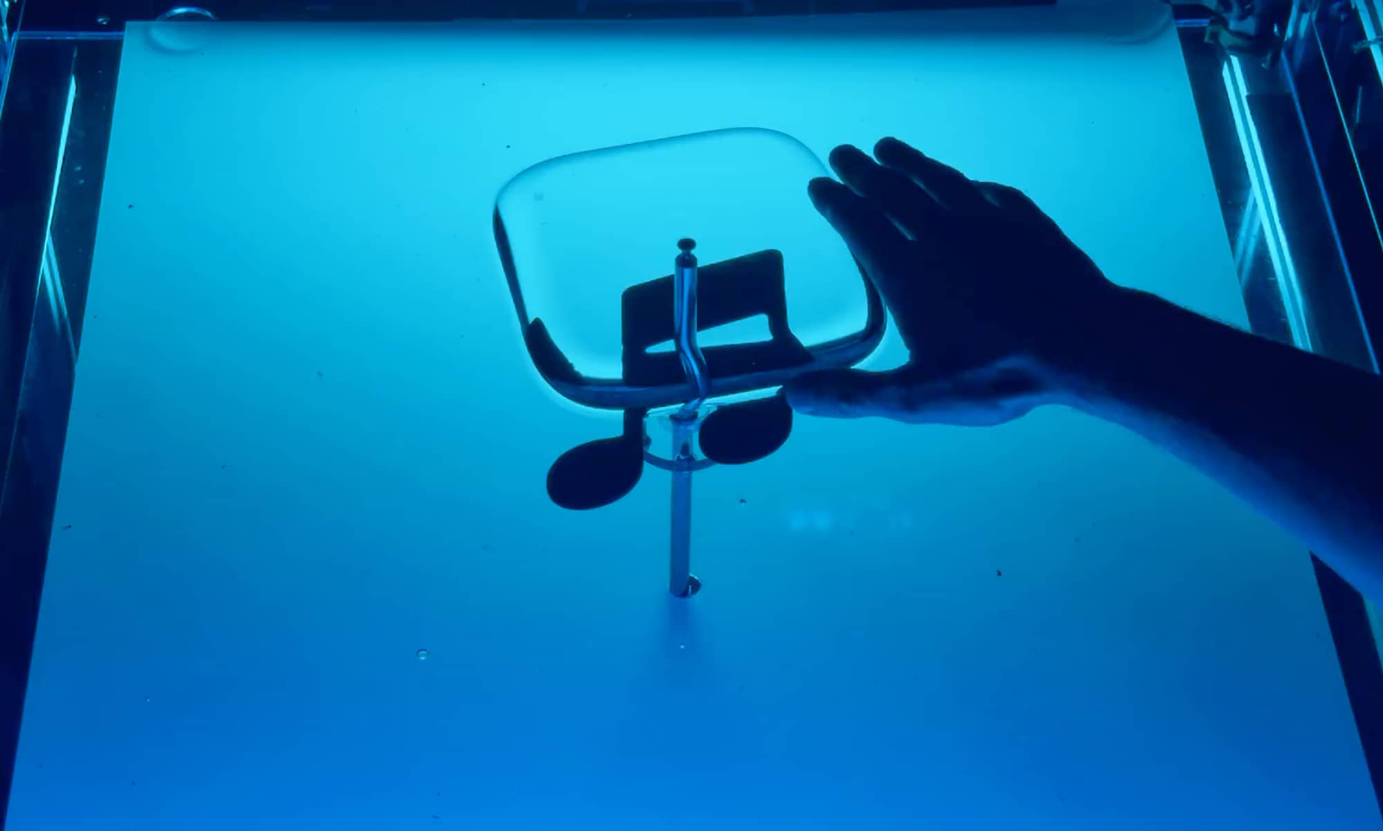 Apple Music logo rebrand water