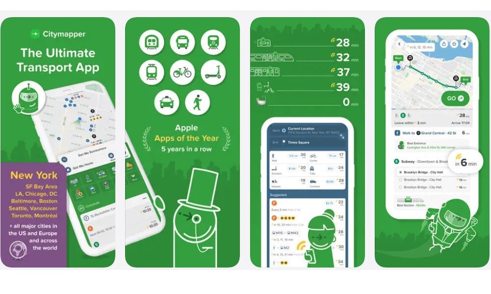 Citymapper App Store