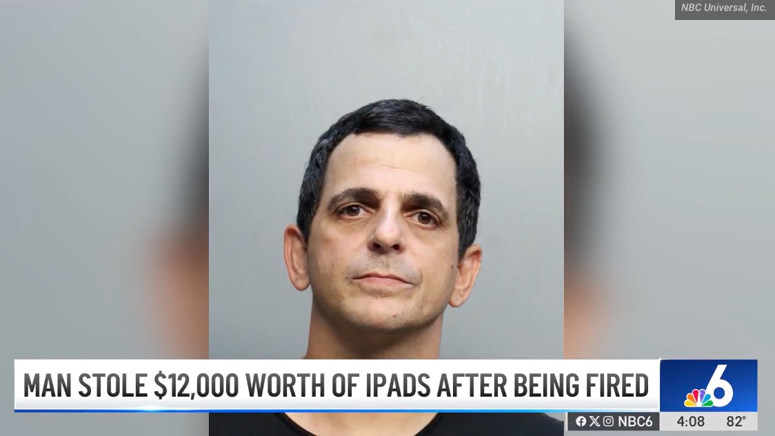 Hialeah man stole 30 iPads
