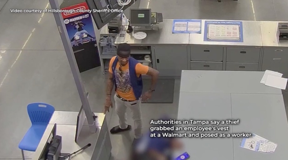 Suspected Walmart Apple Watch Thief