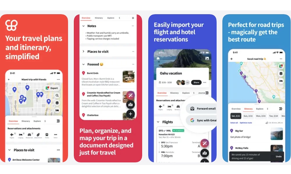 Wanderlog App Store