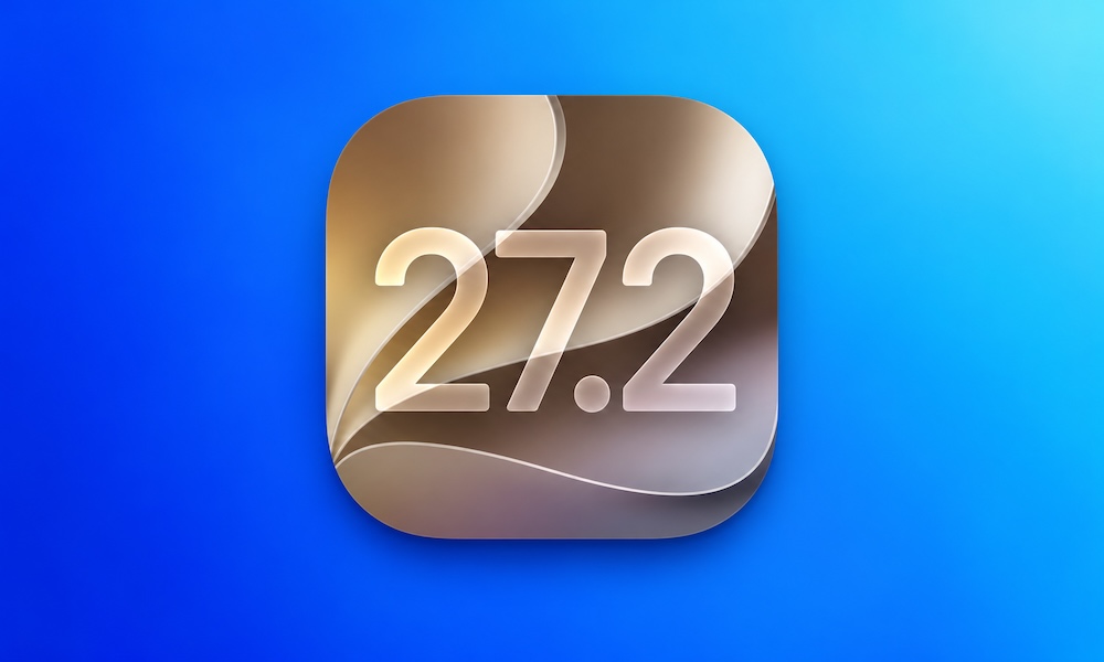 iOS 27.2 Icon on Blue Gradient